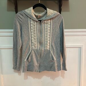 Bordeaux Danty Hooded Zip-up